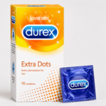 Durex Extra Dots Condoms (10 Pieces)